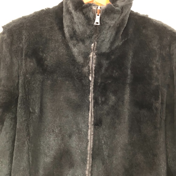 Andrew Marc NY Black Sheared Rabbit Jacket/Final Price - Picture 3 of 15